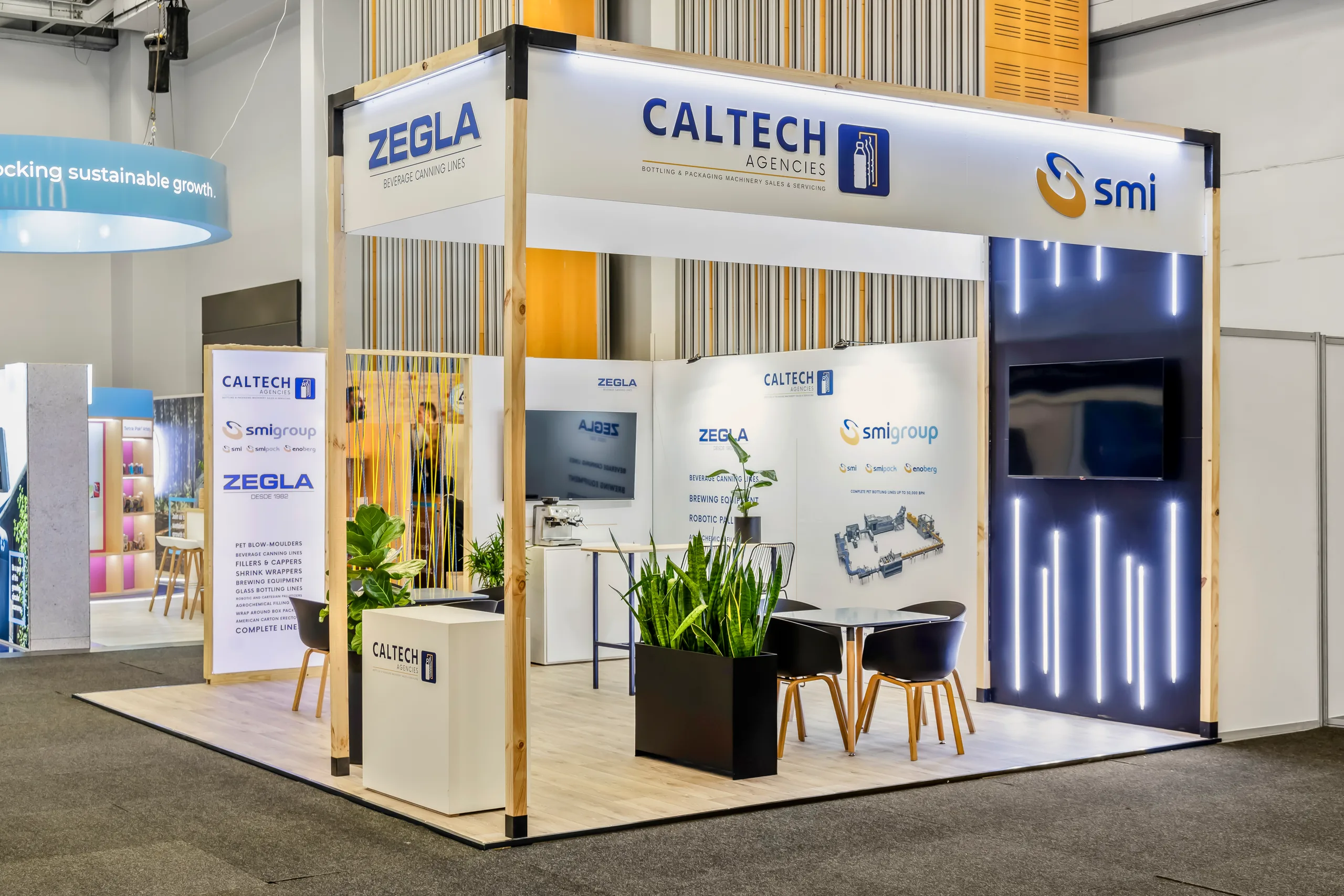 Caltech modular exhibition stand
