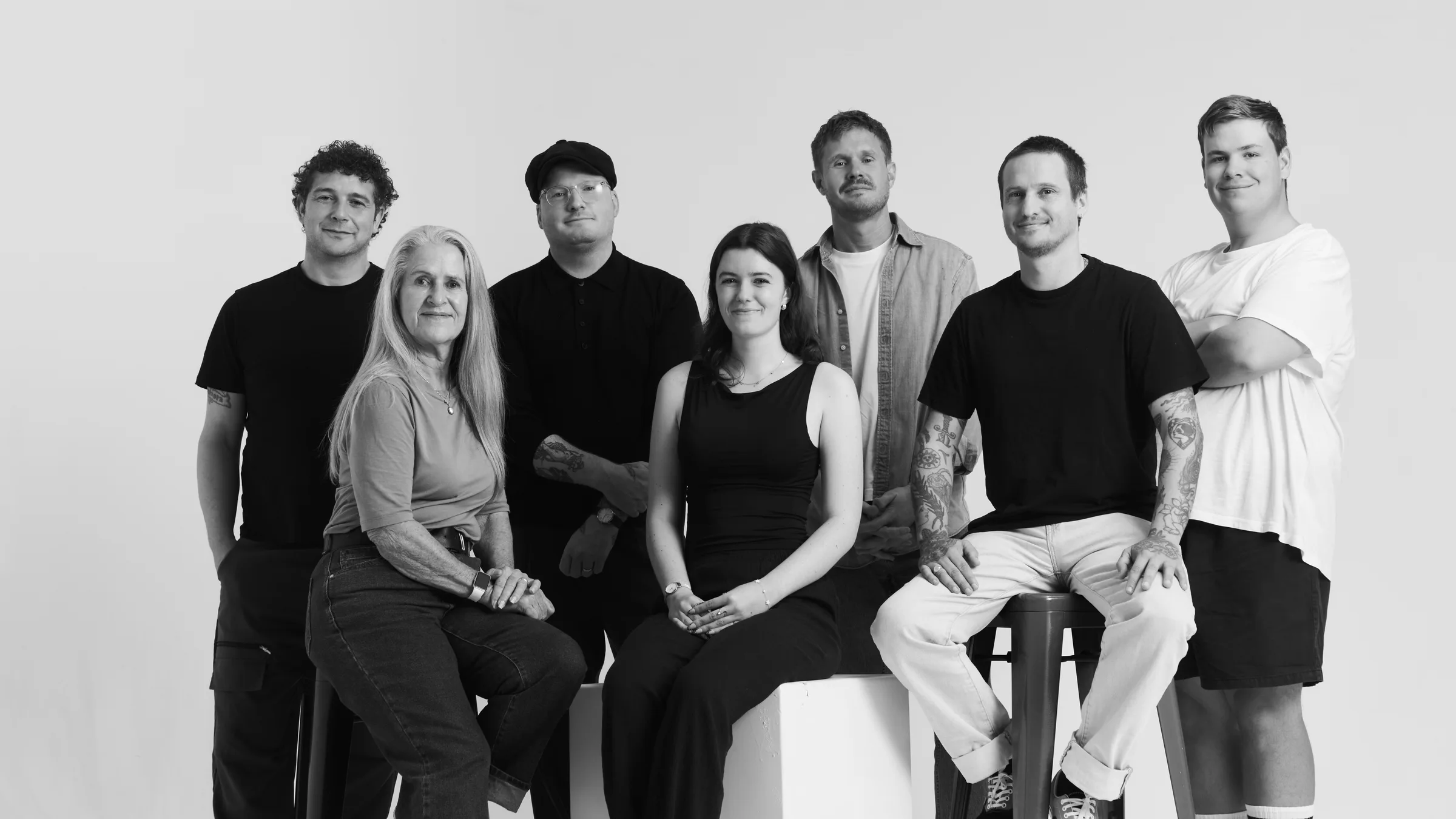 The Booth Exhibits team in the studio