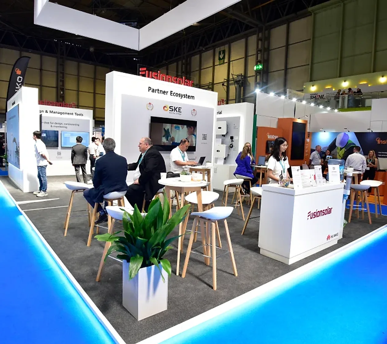 Exhibition stand at a South African trade show