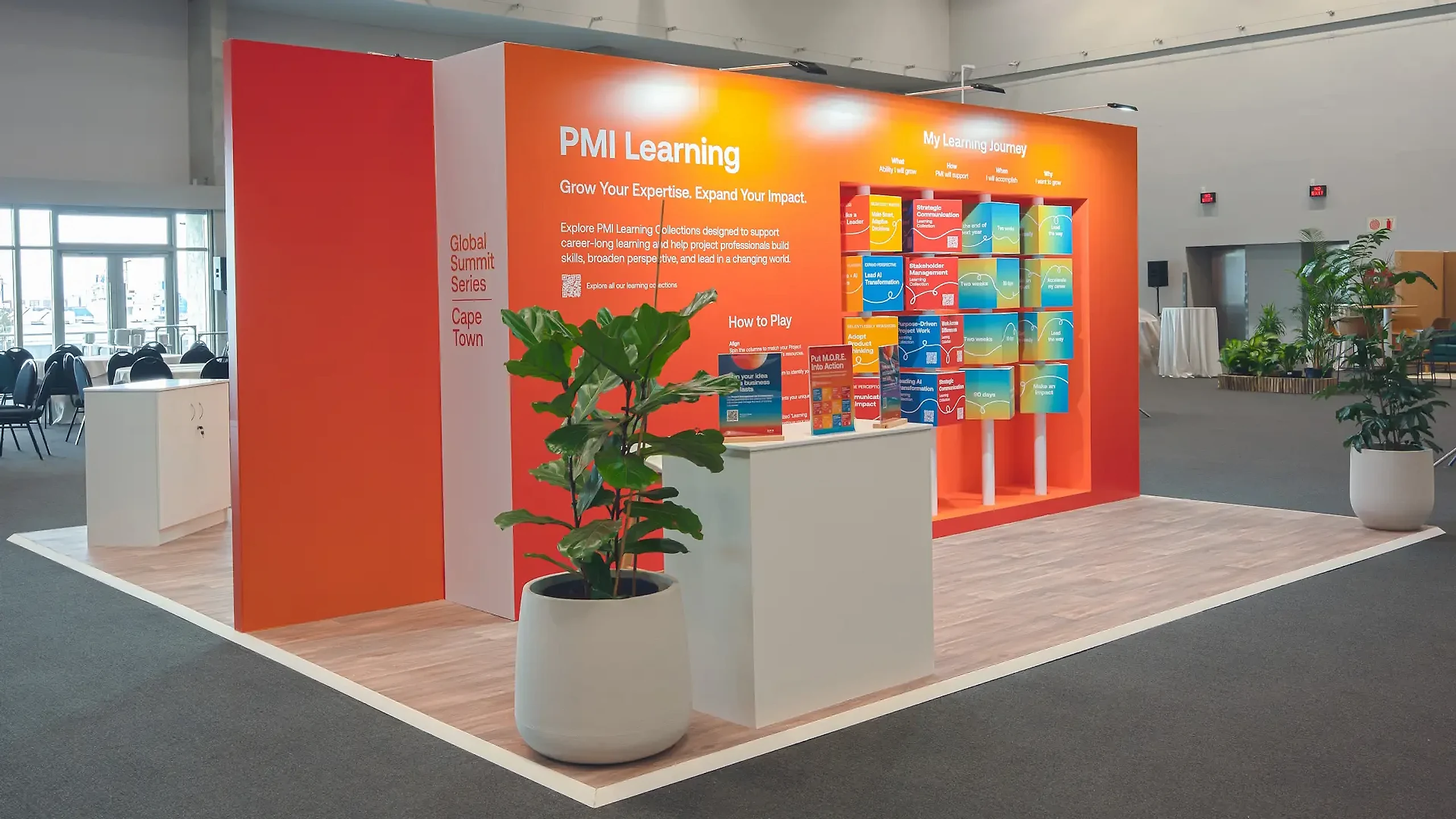 Exhibition stand by Booth Exhibits at the PMI Global Summit, CTICC Cape Town