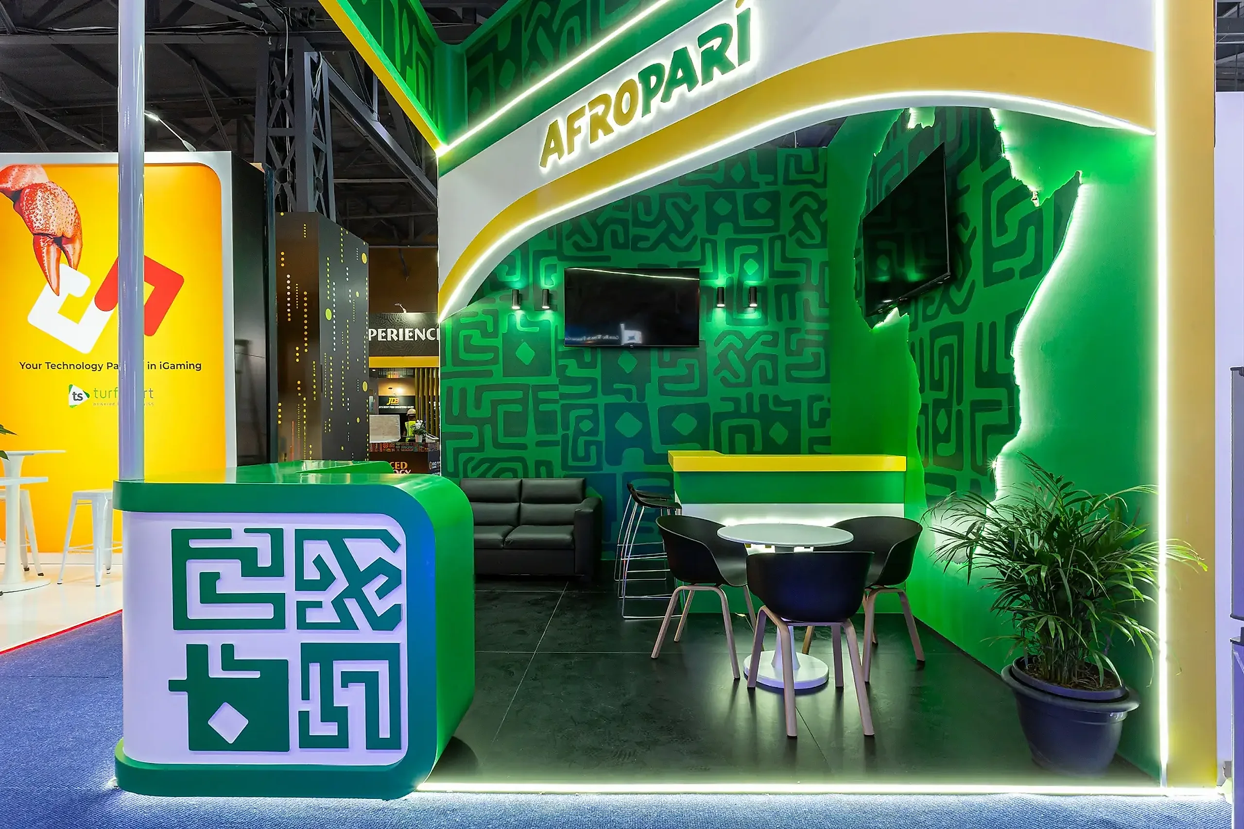 Afropari, SiGMA Africa 2025 exhibition stand by Booth Exhibits